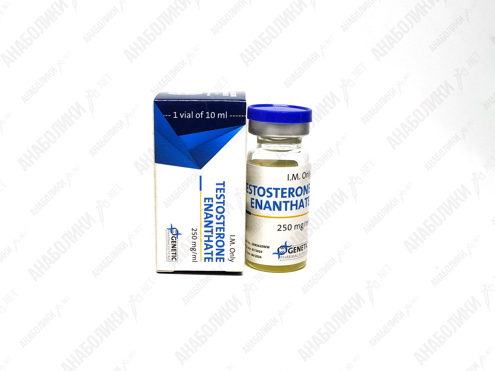 genetic_testE_10ml_anaboliki_net ЭНАНТАТ 10ml 250mg/ml GENETIC
